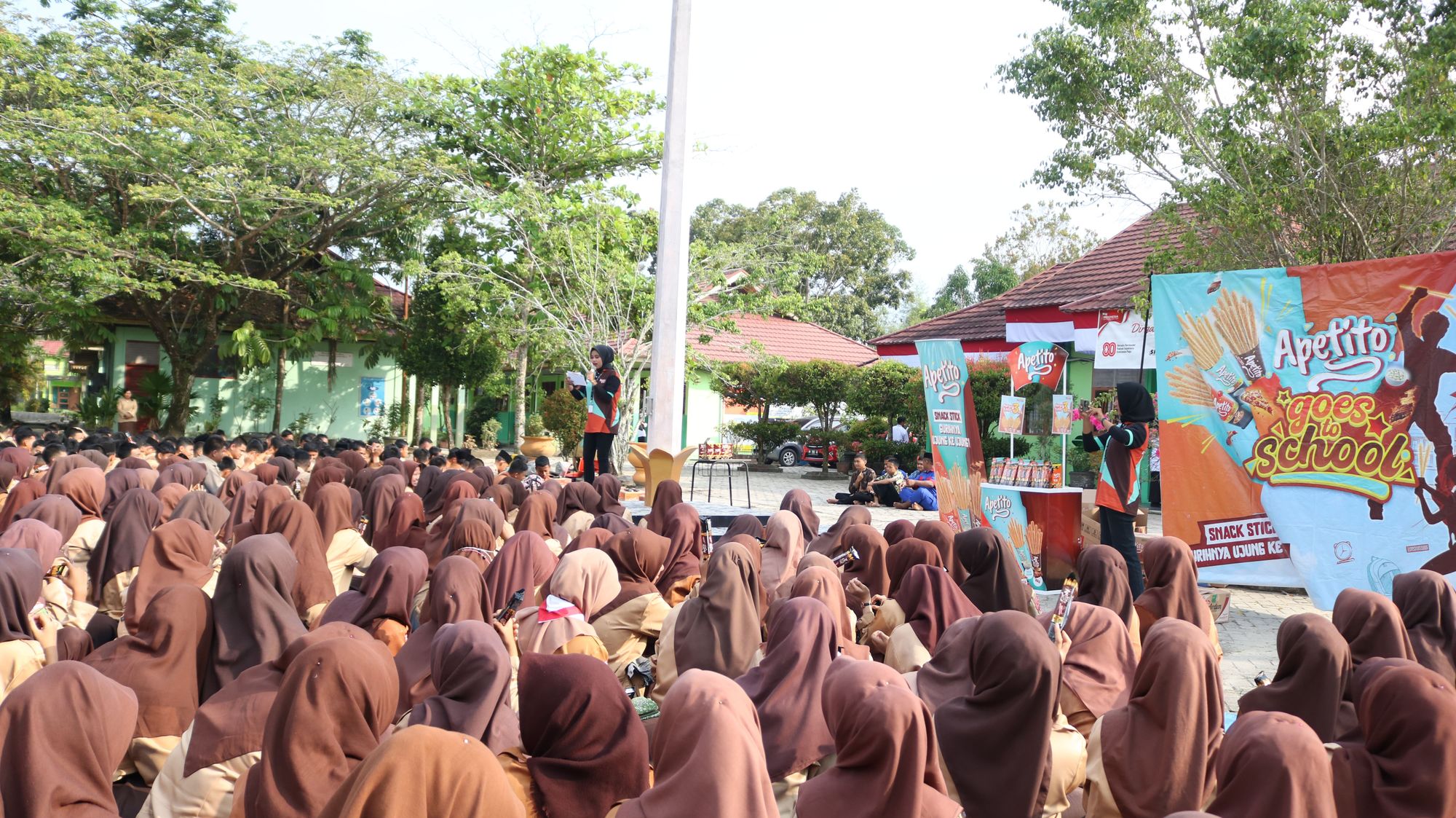 Apetito Goes to School di SMK Negeri 6 Pekanbaru