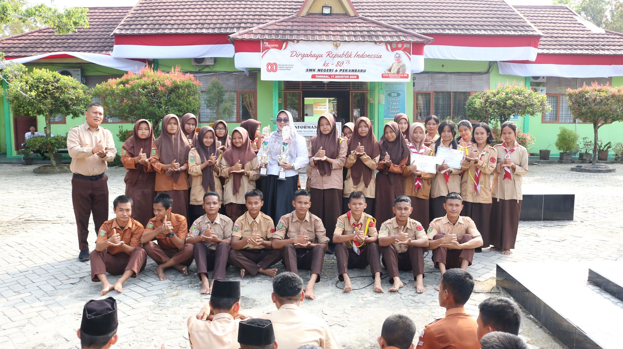 Pramuka SMKN 6 Pekanbaru Raih Juara 2 Putra & Juara 3 Putri di Ajang Lomba Teknologi Tepat Guna (TTG) Hari Pramuka ke-64