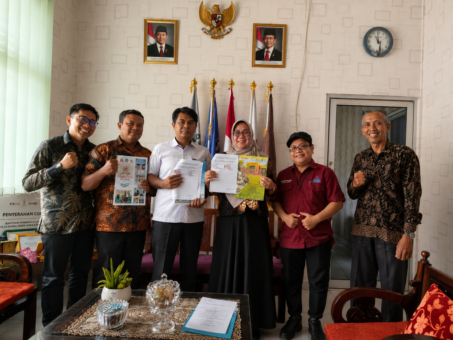 SMKN 6 Pekanbaru Jalin Kerja Sama Strategis dengan Stasiun Pengendali Mutu Kelautan dan Perikanan serta Universitas Hang Tuah Pekanbaru