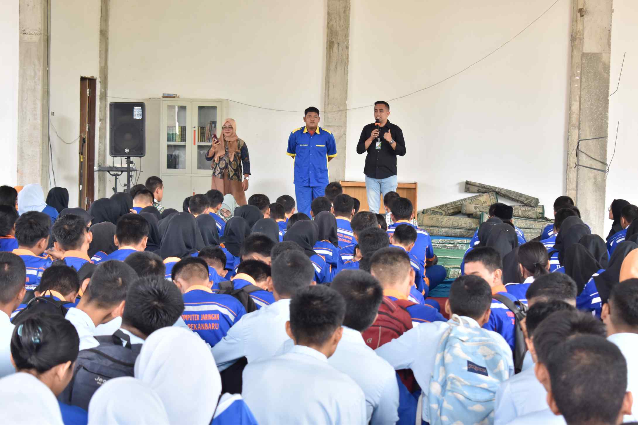 Menuju Dunia Kerja, Siswa Kelas XII SMKN 6 Pekanbaru Dapat Pembekalan Keselamatan Kerja dari BPJS Ketenagakerjaan
