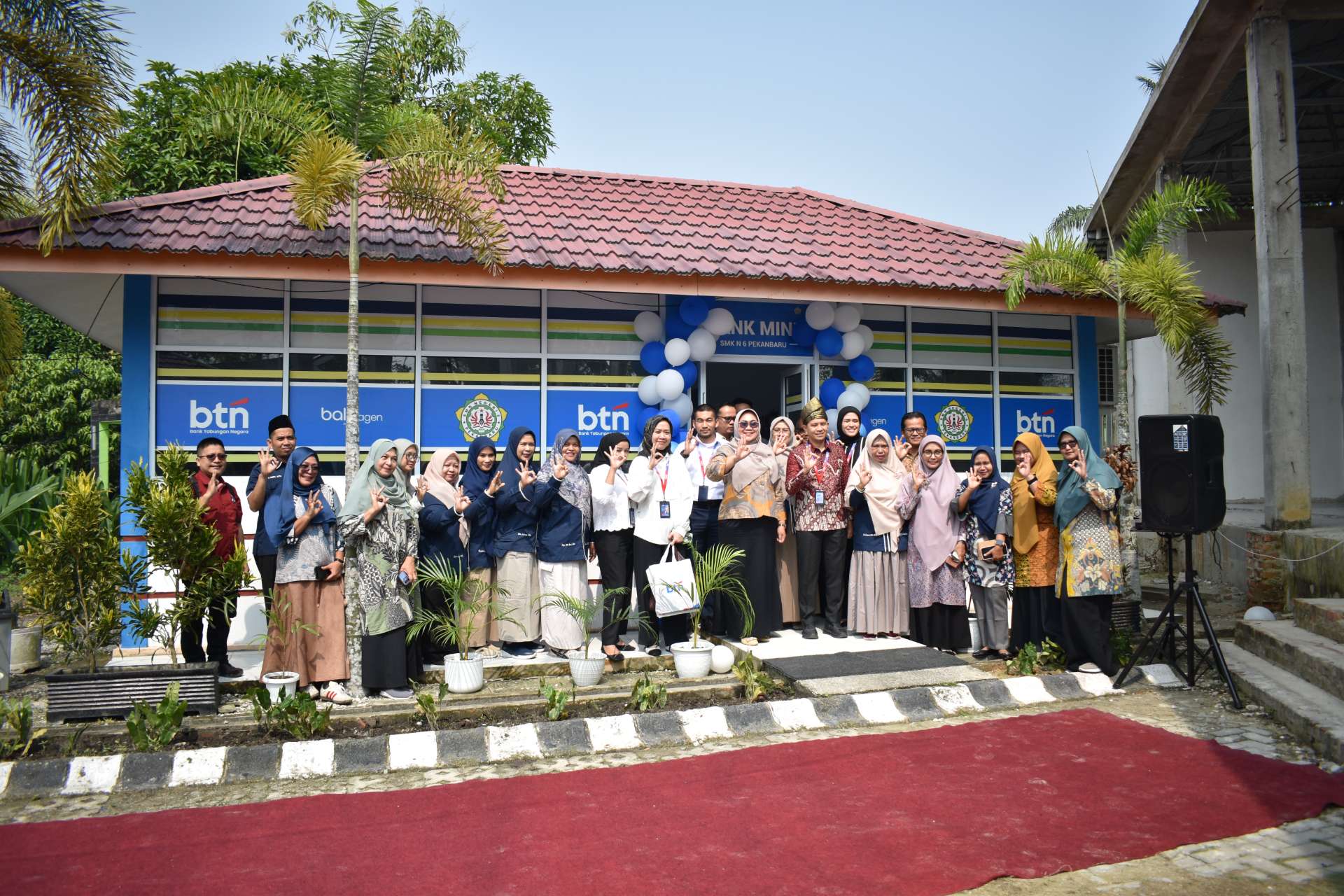 Bank Mini BTN Resmi Hadir di SMKN 6 Pekanbaru, Dukung Literasi Keuangan dan Praktik Siswa Akuntansi