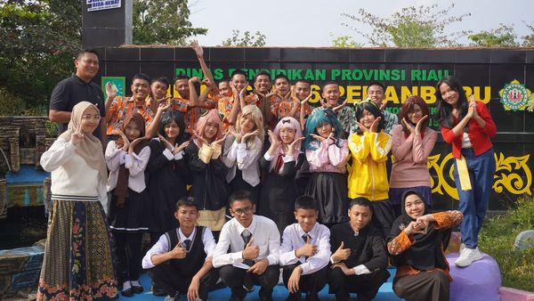 Ekskul Japanese Club Tampil Memeriahkan Pensi Hari Kamis