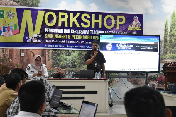 Workshop Pembinaan dan Kerja Sama Teaching Factory (TEFA) Bersama Bapak Sudaryanto