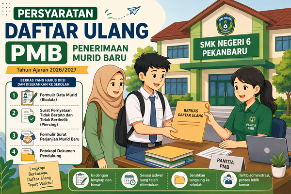 Persyaratan Daftar Ulang Peserta Didik Baru (PMB)