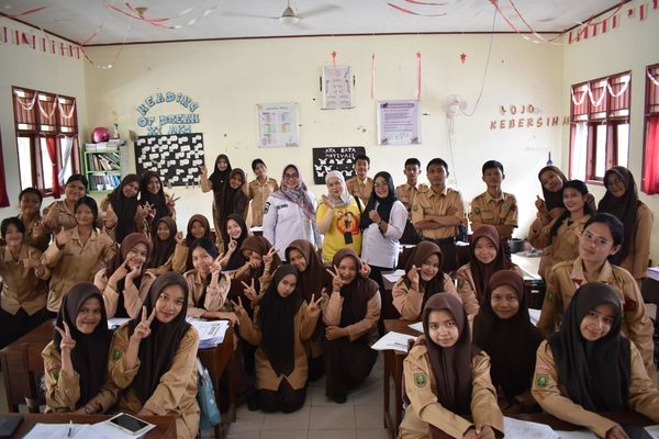 Maxim Hadir di SMK Negeri 6 Pekanbaru, Perkenalkan Layanan dan Bagikan Voucher Promo