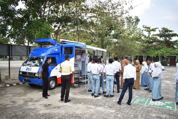 Jurusan Akuntansi SMK Negeri 6 Pekanbaru Hadirkan Bank Mini Bale Agen by BTN